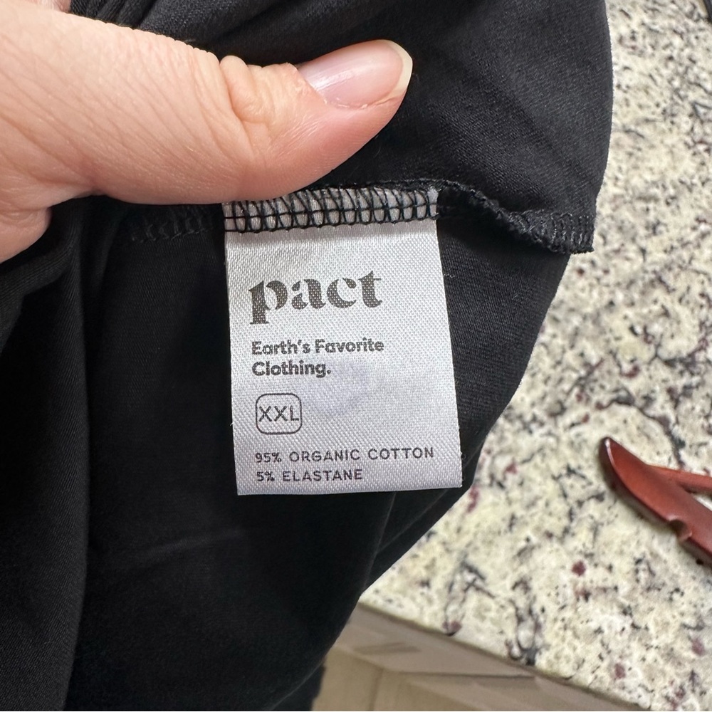 Pact Black Midi Dress with Double Straps - Picture 8 of 8